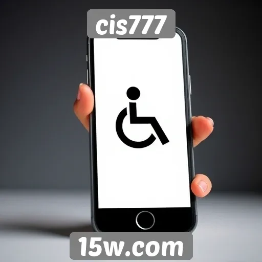 Acessibilidade em dispositivos móveis no cis777